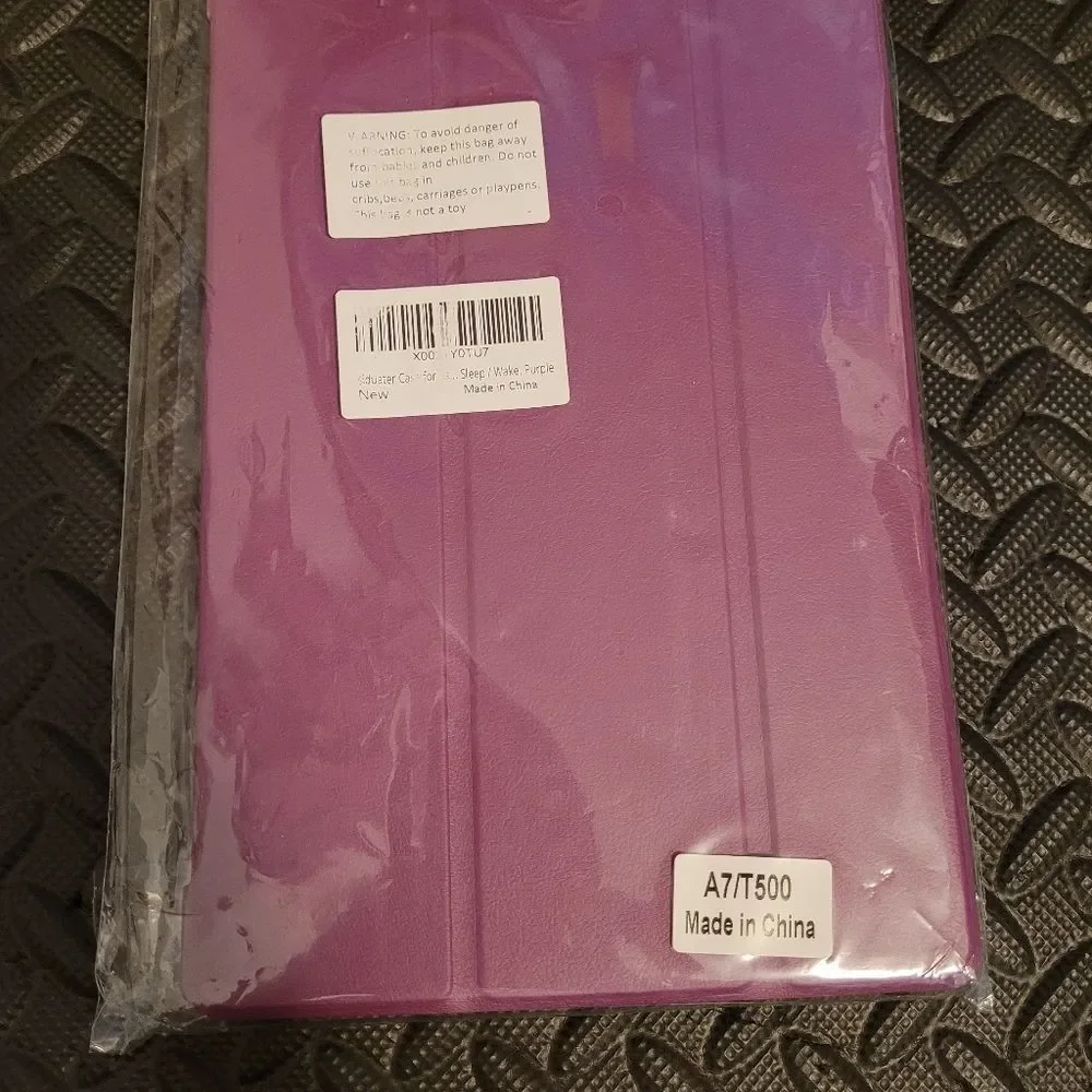 Samsung Tab T7 case‎ NEW purple